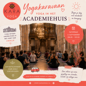 Yogakaravaan yoga in Academiehuis